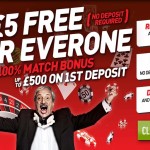 Ladbrokes launches £5 Free No Deposit Required