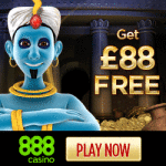 EXCLUSIVE £88 no deposit bonus UK only on Millionaire Genie Jackpot Slot