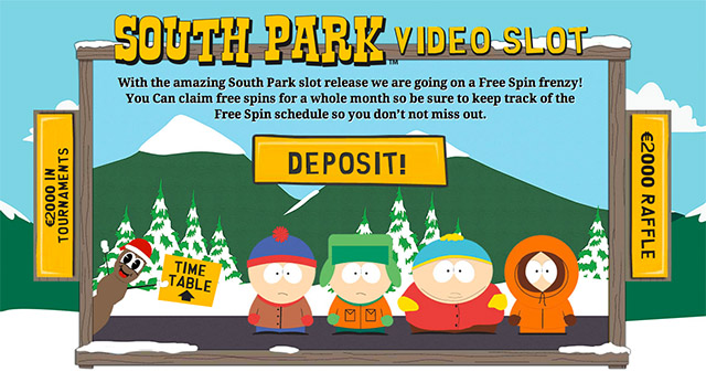 South Park free spins