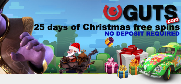 Guts Casino Christmas Free Spins