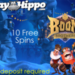 End of Year 400% Bonus + 10 No Deposit FreeSpins at PlayHippo  