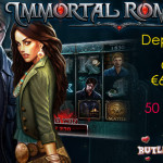 600% bonus + 50 Immortal Romance free spins at Butlers Bingo Casino  