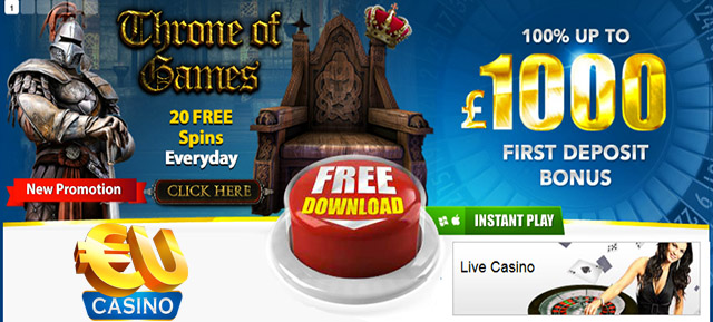 EuCasino - 160 No Deposit Free Spins