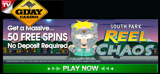 GDay Casino - 50 Free Spins
