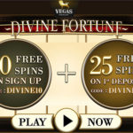 EXCLUSIVE: 10 No Deposit free spins on Divine Fortune Slot up for grabs at Vegas Paradise!!