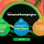 CasinoLuck Danish Summer Promotion now on – limited offer until 29 June only!