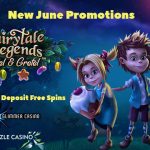 New June Promotion! Get your June No Deposit Free Spins at Glimmer Casino and Dazzle Casino now!