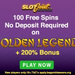 Claim an EXCLUSIVE 100 No Deposit Free Spins at SlotJoint Casino